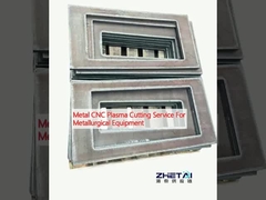 Υπηρεσία CNC κοπής με πλάσμα μετάλλου για μεταλλουργικούς εξοπλισμούς